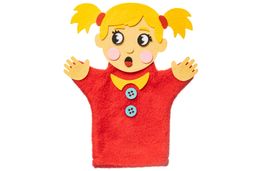 Пальчиковый театр кукла на руку Девочка