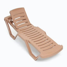 Шезлонг «Модерн» 187×63×43 см, коричневый