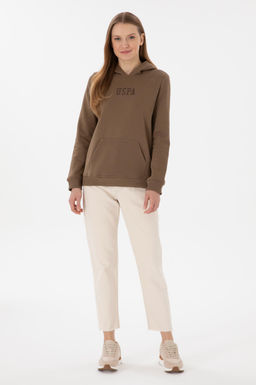 Kad_n Haki Basic Sweatshirt - U.s. polo assn фото 4