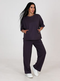 СК-2306 ЖЕНСКИЙ СПОРТИВНЫЙ КОСТЮМ (Серый) - А-дина фото 3