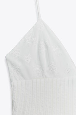 EMBROIDERED SHORT DRESS - Zara фото 7