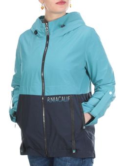 F2118 TURQUOISE Ветровка женская MAYYIYA (100% полиэстер) - Фабричный китай фото 3
