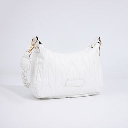 Сумка кросс-боди на молнии, цвет белый - Simaland фото 5