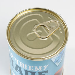 Носки мужские черные в банке «Лучшему папе, с 23 Февраля»