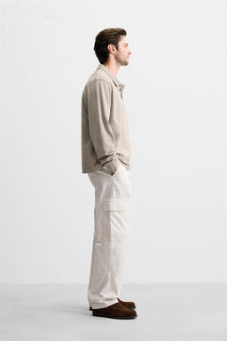 TEXTURED PIQUE POLO SHIRT - Zara фото 12