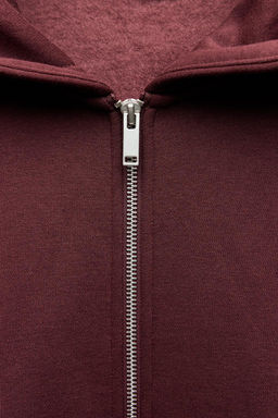 OVERSIZE ZIP-UP HOODIE - Zara фото 27