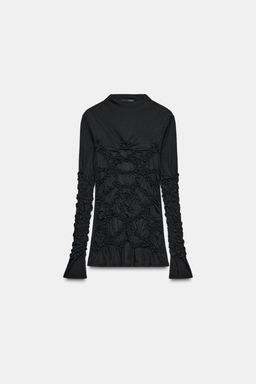 HIGH NECK long sleeve TOP - Zara фото 5