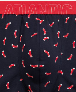 ATLANTIC 2GMH-027 Трусы шорты Socks - набор 2 шт. темно-синий  фото 7