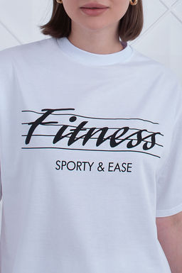 Арт. 3191 Футболка женская 42-48 (4 шт) Цвет:белый - Калинка фото 9