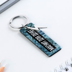 Цена за 2 шт. Брелок для ключей акриловый, пластина «Магнит для денег», 8 х 2 см