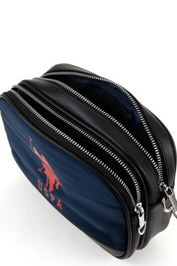 Женская темно-синяя стеганая сумка через плечо - U.s. polo assn фото 7