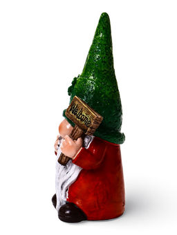 Садовая фигура 10 х 10 х 27 см "Гном Welcome"