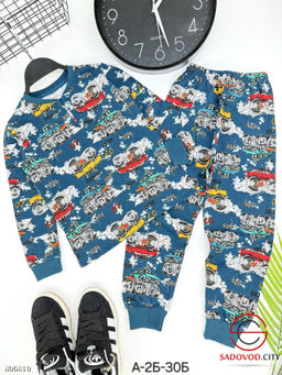 Пижама для мальчика с рисунком