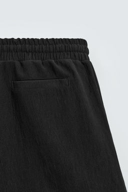 TEXTURED JOGGER BERMUDA SHORTS - Zara фото 12