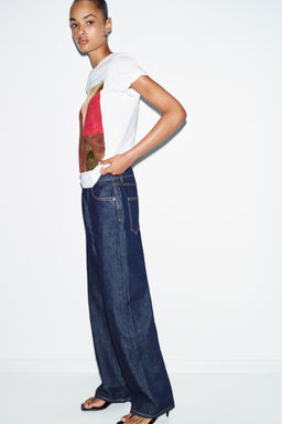 METALLIC PRINT T-SHIRT - Zara фото 5