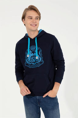 Мужской темно-синий свитшот Неожиданная скидка в корзине - U.s. polo assn фото 2