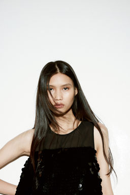 Minivestido de lentejuelas - H&m фото 3