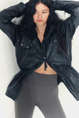 Seamless Shaping Sports leggings in DryMove - H&m фото 3