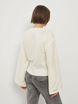 Джемпер женский 7222-40130. 008 молоко