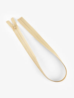 Цена за 10 шт. Молния «Спираль», №7, разъёмная, водонепроницаемая, замок автомат, 80 см, светло-бежевая