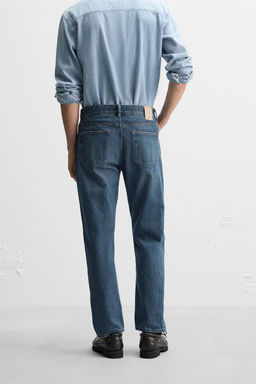 STRAIGHT-FIT REGULAR JEANS - Zara фото 13