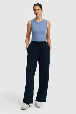 Kad_n _ndigo Bisiklet Yaka Basic Ti__rt - U.s. polo assn фото 4