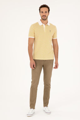 U. S. Polo Assn / Мужские джинсовые брюки светло-хаки - U.s. polo assn фото 3