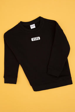 Erkek _ocuk Siyah Sweatshirt