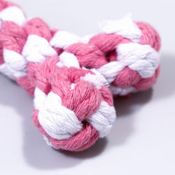 Игрушка канатная Плетёная кость, до 15 см, до 60 г, микс цветов - Пижон фото 4