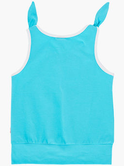 Футболка-топ UD 0359 голубой/белый кант - Mini maxi фото 32