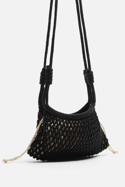MACRAME CROSSBODY BAG - Zara фото 5