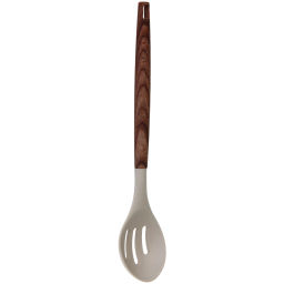 Цена за 2 шт. Ложка кухонная силиконовая с прорезями "АМАДЕО" 32см