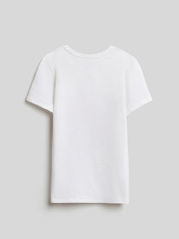 ACOOLA / Футболка детская для девочек Kalanhoe белый фото 2