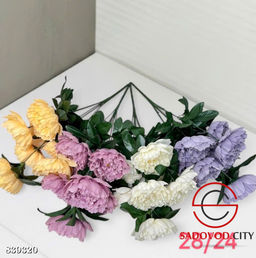 Искусственные цветы, 58 см.