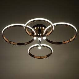 Светильник «Лоекс» 4xLED 140 Вт золото 67×71×24 см BayerLux