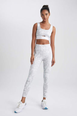 Спортивный бюстгальтер DeFactoFit с круглым вырезом  фото 5