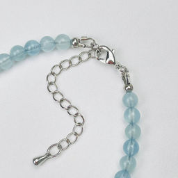 Браслет из Аквамарина 17,5 см +