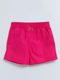 Beli Lastikli Basic Poplin K?z ?ocuk ?ort
