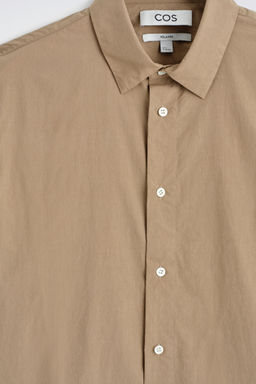 CAMISA DE POPEL?N DE ALGOD?N PIMA RELAXED FIT - H&m фото 12