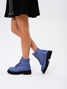 Ботинки EDART 319.taskana bl. Вакса джинс/байка - Ed'art фото 12