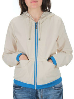C-86 BEIGE Ветровка женская (100% полиэстер) - Фабричный китай фото 2