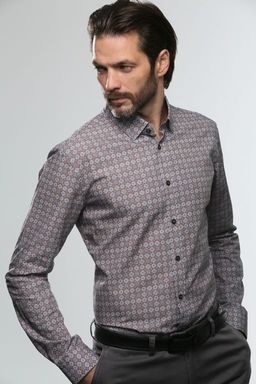 Мужская рубашка vl 61 b - Nicolo angi фото 2