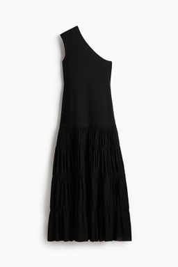 Vestido largo de un hombro