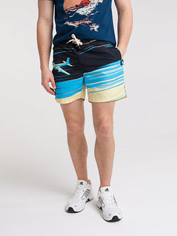 Шорты ЗАПОРОЖЕЦ Samolet BLACK/MULTI