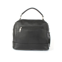 Сумка женская искусственная кожа ADEL-225, 2отд+плеч/рем, черный/олива флотер 257997 - Adelia фото 2