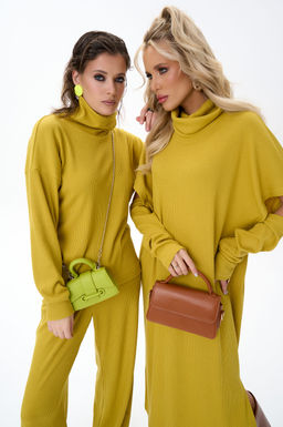 Платье Ирма (горчица) - Эльза фото 17