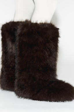 FAUX FUR BOOTS SKI COLLECTION, CHARACTERISTICS - Zara фото 3
