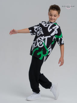 Костюм Daily men граффити бенеттон-черный - Sovalina фото 27