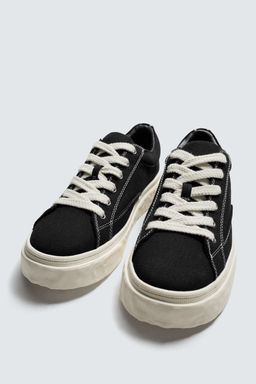 CHUNKY FABRIC TRAINERS - Zara фото 2