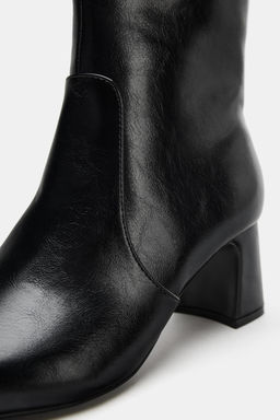 BLOCK HEEL ANKLE BOOTS - Zara фото 13